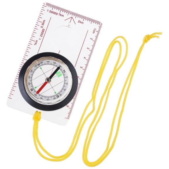 Orienteering Compasses Survival Navigation Compasses Camping Multifunctional Compasses Ruler for Map Reading Backpacking