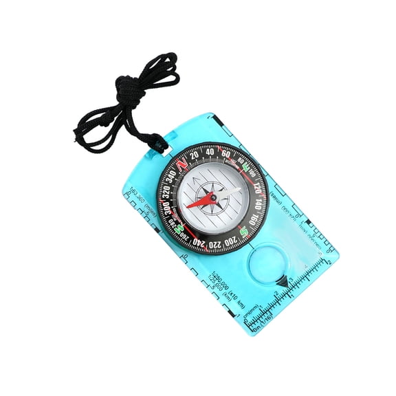 Orienteering Compasses Survival Navigation Compasses Camping Multifunctional Compasses Ruler for Map Reading Backpacking