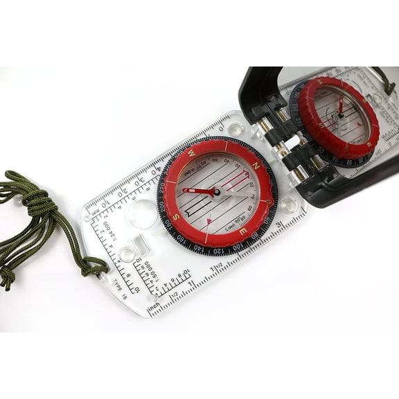 Orienteering Map Compass Sighting for Camping,Hiking,Hunting and Survival