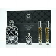 Orientica Oud Saffron , 4 Pc Gift Set 2.7oz EDP Spray, 2 x 10ml EDP Spray, 7.5ml EDP Splash