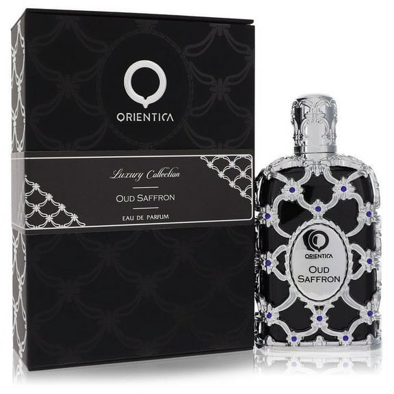 Orientica Oud Saffron by Al Haramain Eau De Parfum Spray (Unisex) 2.7 oz for Male