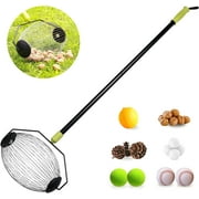 Orientools 49" Nut Gatherer, Garden Rolling Nut Harvester, Pick up Balls & Objects 1.5”-3” in Size