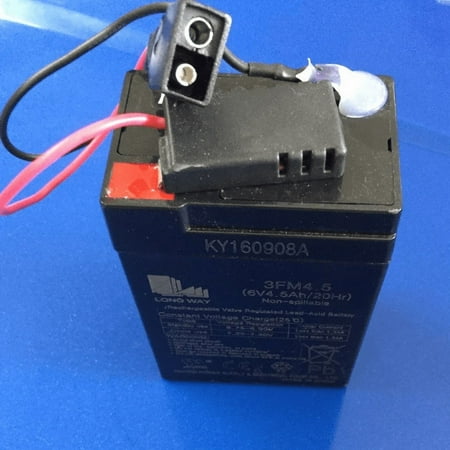 Orig Replacement B battery 6V for Small Quad Pacific Cycle Marvel Avenger Good Dinosaur, Princess Fairies, Minnie Mouse, Frozen Car and MC Queen Rusty Disney