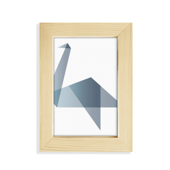 Origa Duck Geometric Shape Desktop Display Photo Frame Picture Art Painting 5x7 inch