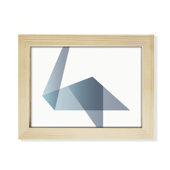 Origa Duck Geometric Shape Desktop Photo Frame Picture Art Decoration Painting 6x8 inch