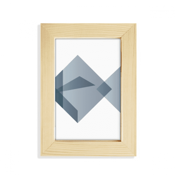 Origa Fish Geometric Shape Desktop Display Photo Frame Picture Art Painting 5x7 inch