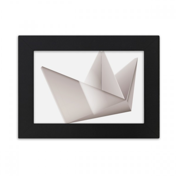 Origa Geometric Ship Pattern Desktop Photo Frame Ornaments Picture Art Painting