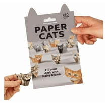 Origami Animal Shaped Decoration Kit Fold Your Own Paper Cats 3D Handmade Origami Cat Model DIY Paper Cats DIY Cat Camp for Crafts Art Kits Models Craft Stickers Pattern Cute Printing 2Sets(Cats)