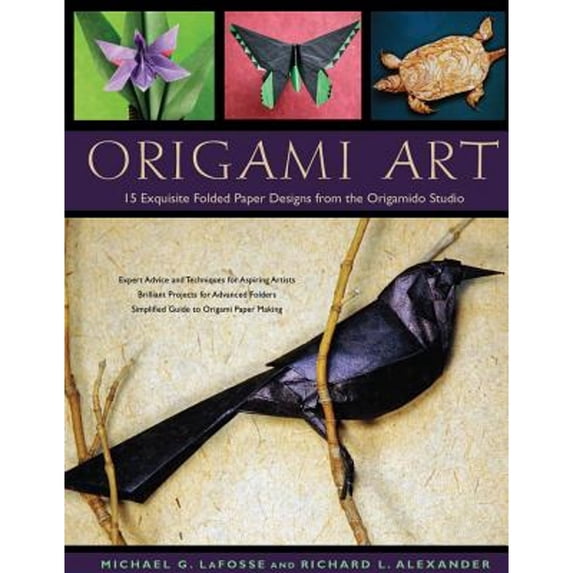 Pre-Owned Origami Art: 15 Exquisite Folded Paper Designs from the Origamido Studio: Intermediate and Advanced Projects: Origami Book with 15 Projects (Hardcover) 4805309989 9784805309988