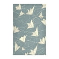 thumbnail image 1 of Origami Birds Pattern Kitchen Towels 6-Piece Pack Tea Towels for Kitchen Decorative Waffle Design 28x18in, 1 of 7