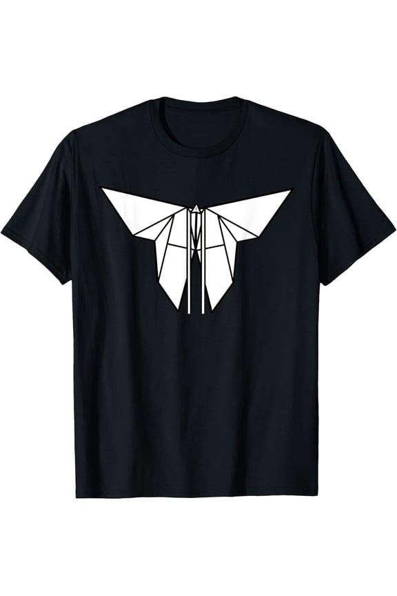 Origami Butterfly Shirt Japanese Folding Paper T-Shirt T-Shirt