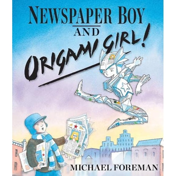 Pre-Owned Origami Girl: Newspaper Boy and Origami Girl (Paperback)