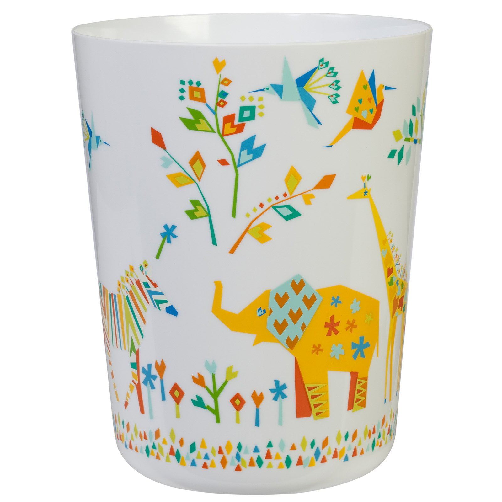 Origami Jungle Wastebasket
