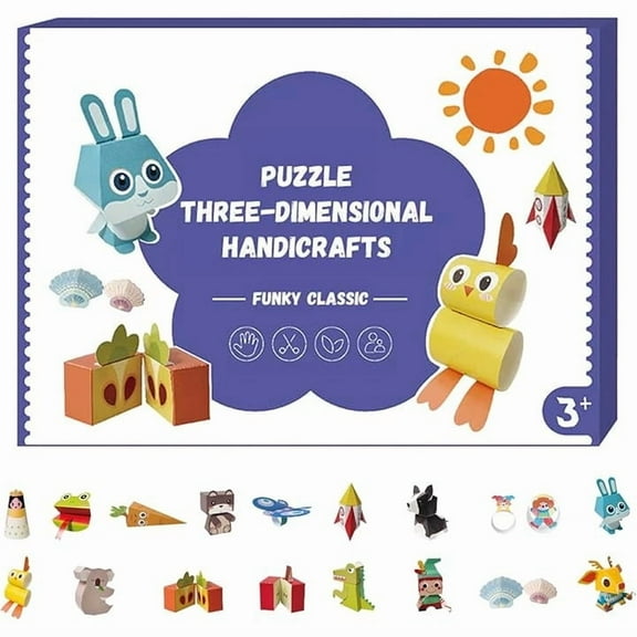 Origami Kit, DIY Paper Craft, Handmade Art Supplies, Home Decor Projects, Creative Hobby Set