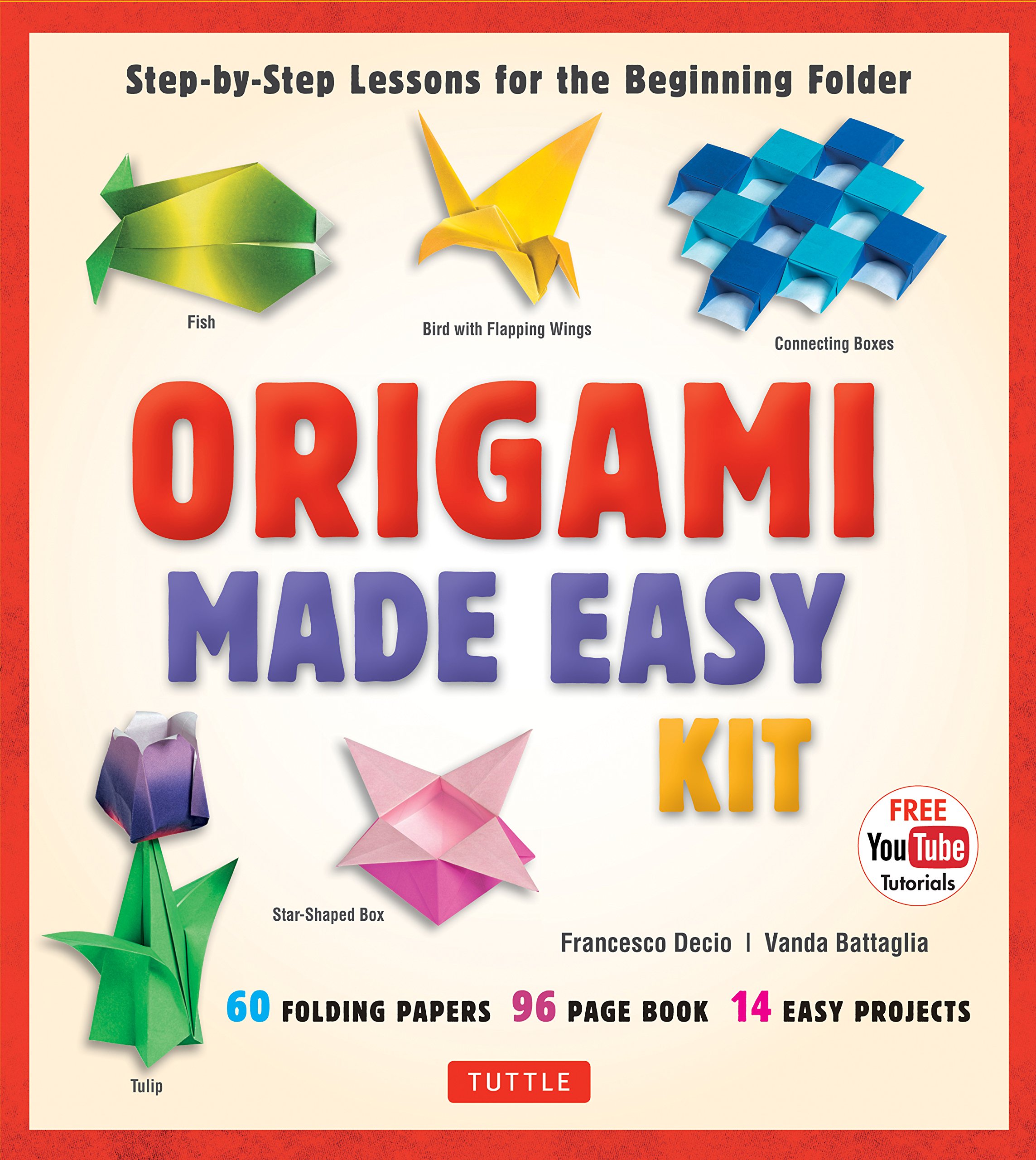 Origami Made Easy Kit DHF10 StepbyStep Lessons for the Beginning