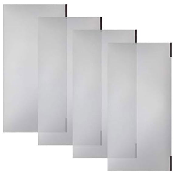 Origami Magnetic Wire Shelf Liners for R4/R5 Storage Racks, (Set of 4)