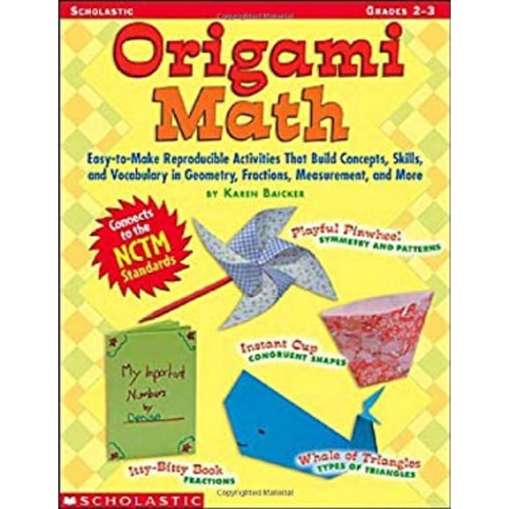 Pre-Owned Origami Math (Paperback) 0439539919 9780439539913
