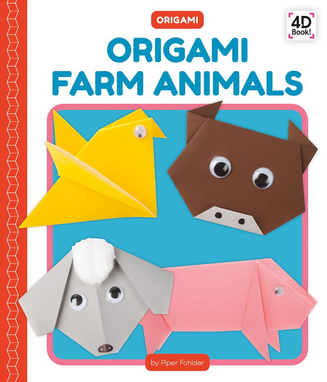 Origami Origami Farm Animals, (Hardcover)