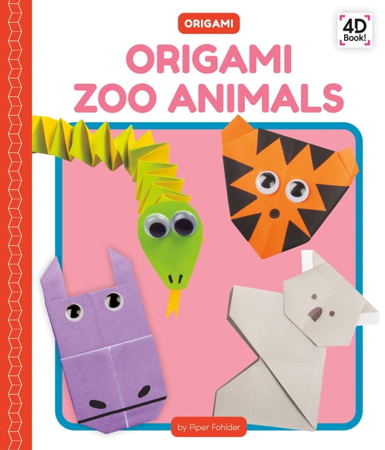 Origami Origami Zoo Animals, (Hardcover)