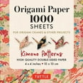 thumbnail image 1 of Origami Paper 1,000 Sheets Kimono Patterns 4 (10 CM): Tuttle Origami Paper: Double-Sided Origami Sheets Printed with 12 , (Loose Leaf), 1 of 1