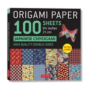 Origami Paper 100 Sheets Japanese Chiyogami 8 1/4 21 CM Extra Large Double-Sided Origami Sheets Printed with 12 Different Patterns Instructions for 5 Projects Included Other