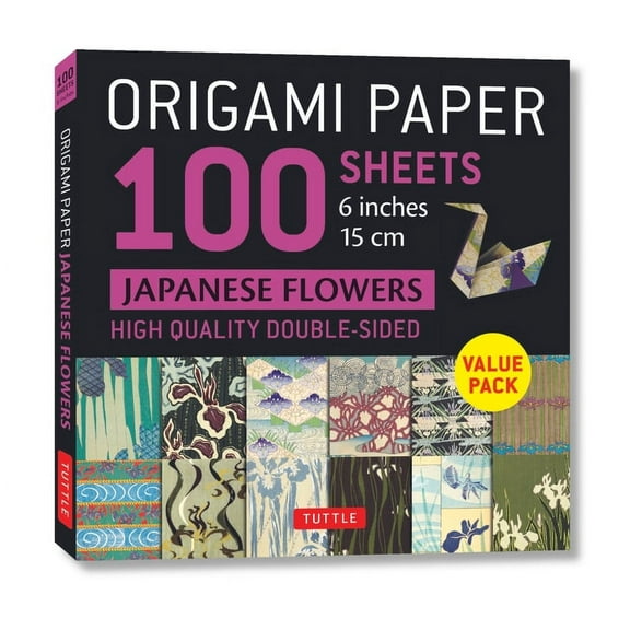 Origami Paper 100 Sheets Japanese Flowers 6 (15 CM) (Other)