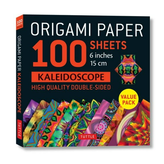 Origami Paper 100 Sheets Kaleidoscope 6 (15 CM): Tuttle Origami Paper: Double-Sided Origami Sheets Printed with 12 Different Patterns: Instructions for 6 Projects Included (Other)