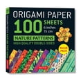 thumbnail image 1 of Origami Paper 100 Sheets Nature Patterns 6 (15 CM): Tuttle Origami Paper: Origami Sheets Printed with 12 Different Designs (Instructions for 8 Projects Included) (Other), 1 of 1