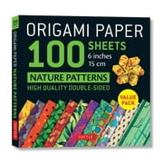 Origami Paper 100 Sheets Nature Patterns 6 15 CM Tuttle Origami Paper Origami Sheets Printed with 12 Different Designs Instructions for 8 Projects Included Other