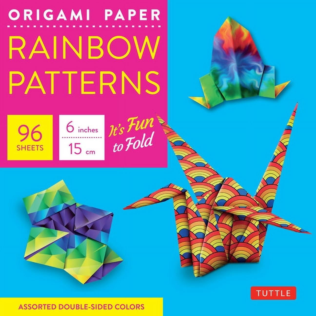 Origami Paper 100 Sheets Rainbow Colors 8 1/4 (21 CM): Extra Large  Double-Sided Origami Sheets Printed with 12 Different Color Combinations  (Instructi (Other)