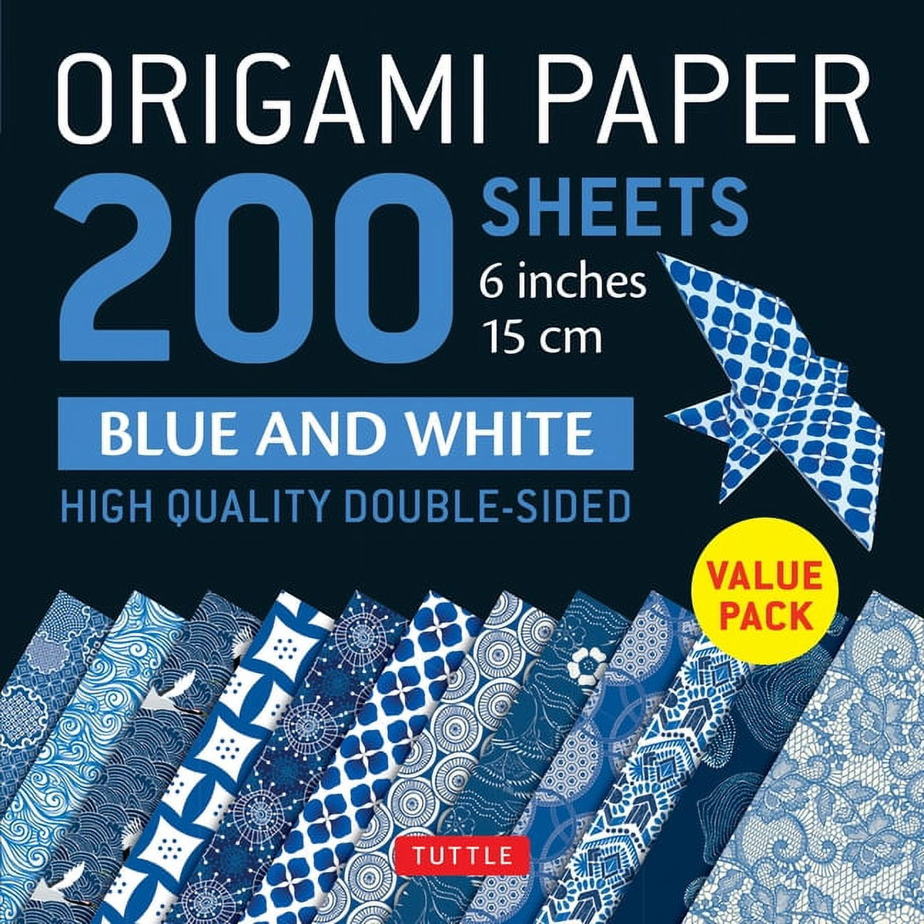 Uxcell Origami Paper Double Sided Phosphor 6x6 Inch Square