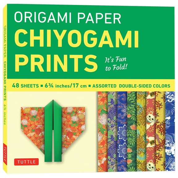 Tuttle Specials Origami Paper 48 Sheet Chiyogami Prints 6 3/4 (17 CM): Tuttle Origami Paper: Double-Sided Origami Sheets Printed with 8 , (Loose Leaf)