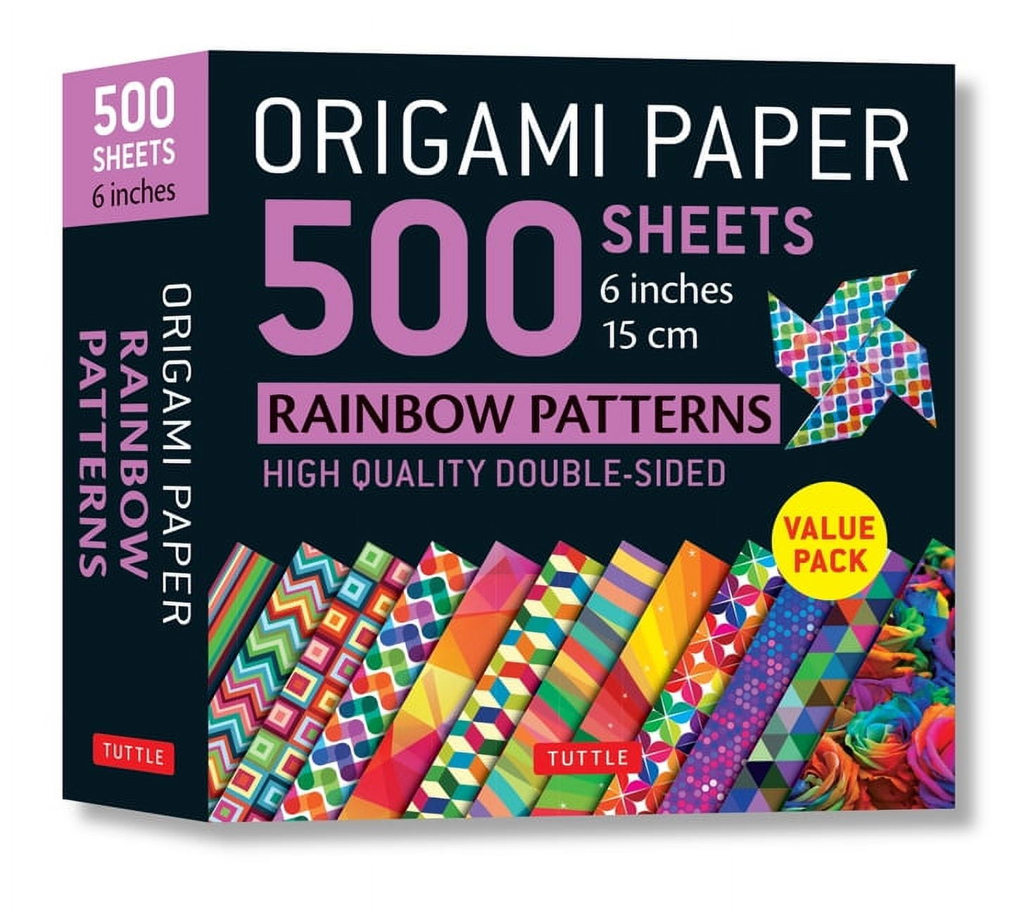 Multicolor Double-Sided Origami Paper Multicolor Double-Sided Origami Paper