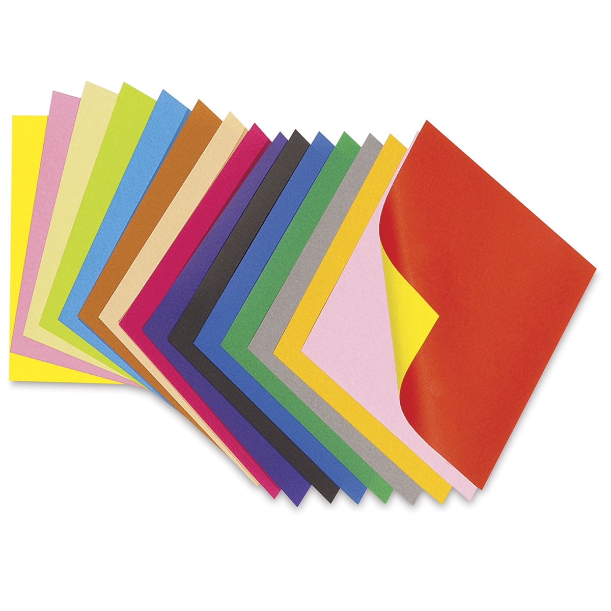 8x8 Inch Waterproof Origami and Craft Paper Multi Color Assorted