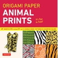 thumbnail image 1 of Origami Paper - Animal Prints - 8 1/4" - 49 Sheets: Tuttle Origami Paper: High-Quality Large Origami Sheets Printed with 6 Different Patterns: Instructions for 6 Projects Included, 1 of 1