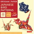 Origami Paper Japanese Bird Patterns 6 3/4 48 Sheets Tuttle
