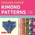 thumbnail image 1 of Origami Paper - Kimono Patterns - Small 6 3/4 - 48 Sheets: Tuttle Origami Paper: Origami Sheets Printed with 8 Different Designs: Instructions for 6 Projects Included (Other), 1 of 1