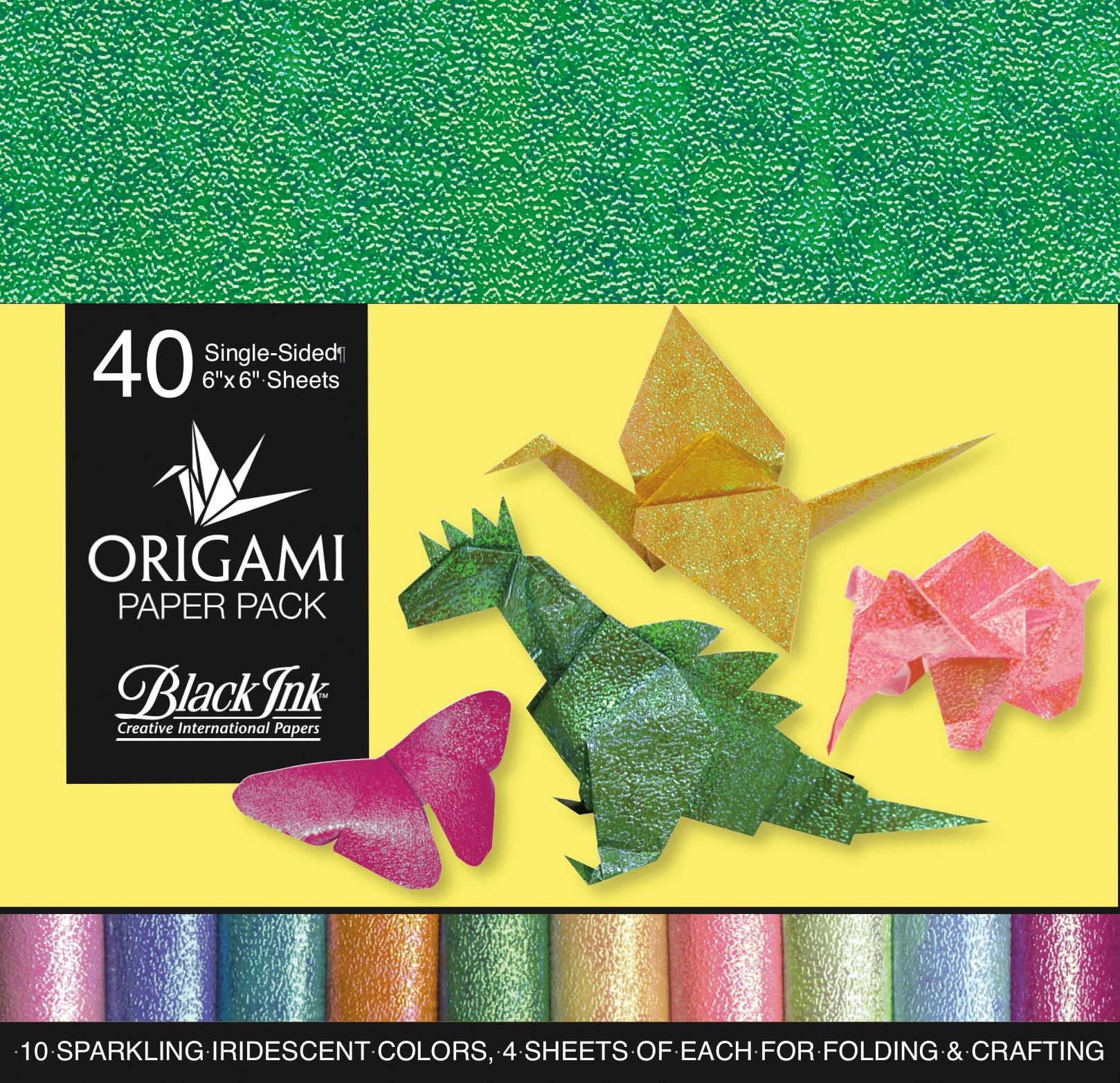 Origami Paper Kit,100 Sheets Origami Paper 8 x 8 inch Square Double Sided  Color 10 Vivid Colors Large Folding Origami Paper for DIY Arts and Crafts  Projects 101