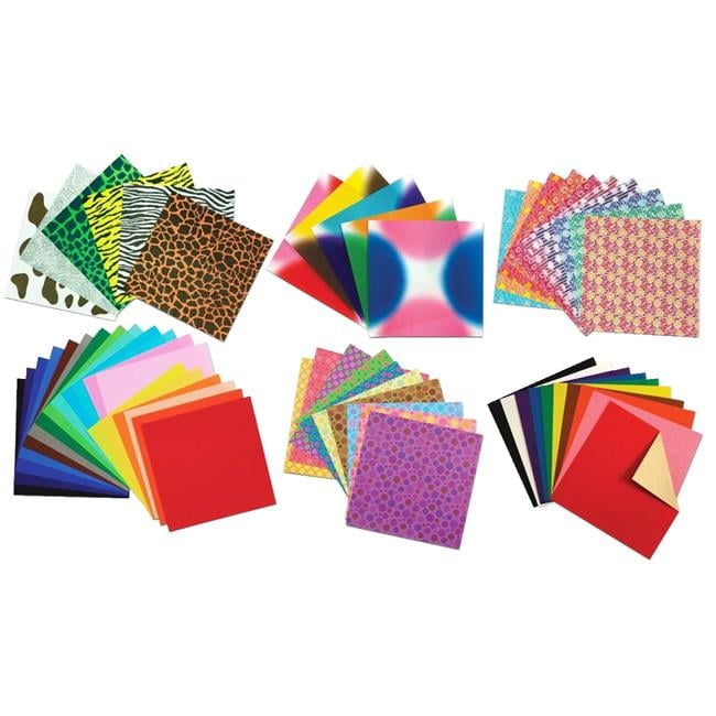 Origami Paper School Pack, Assorted Colors, 247 Sheets