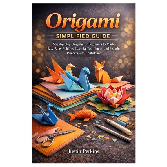 Origami Simplified Guide: Step-by-Step Origami for Beginners to Master Easy Paper Folding, Essential Techniques, and Bea, (Paperback)