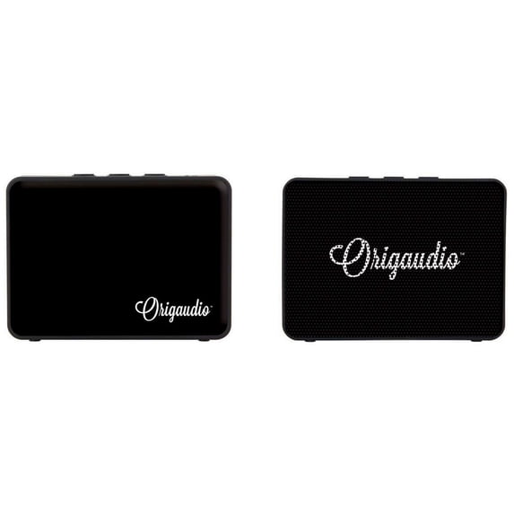 Origaudio Boxanne Wireless Bluetooth Speaker - Portable Speaker with Loud Stereo Sound, Rich Bass & Built-in Mic Compatible with iPhone, Samsung & Other Smartphones - Black