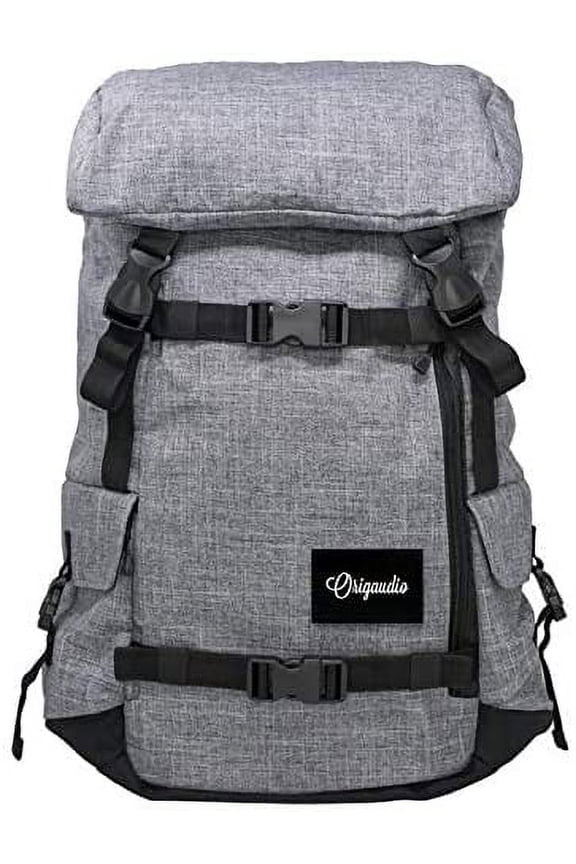 Penryn Pack - Travel, Hiking, and Laptop Bag - Includes Padded 15" Laptop Sleeve - Water-Repellent Snow Fabric with Stash Pouch - Stores Jackets, Blankets,Yoga Mats, and Skateboards