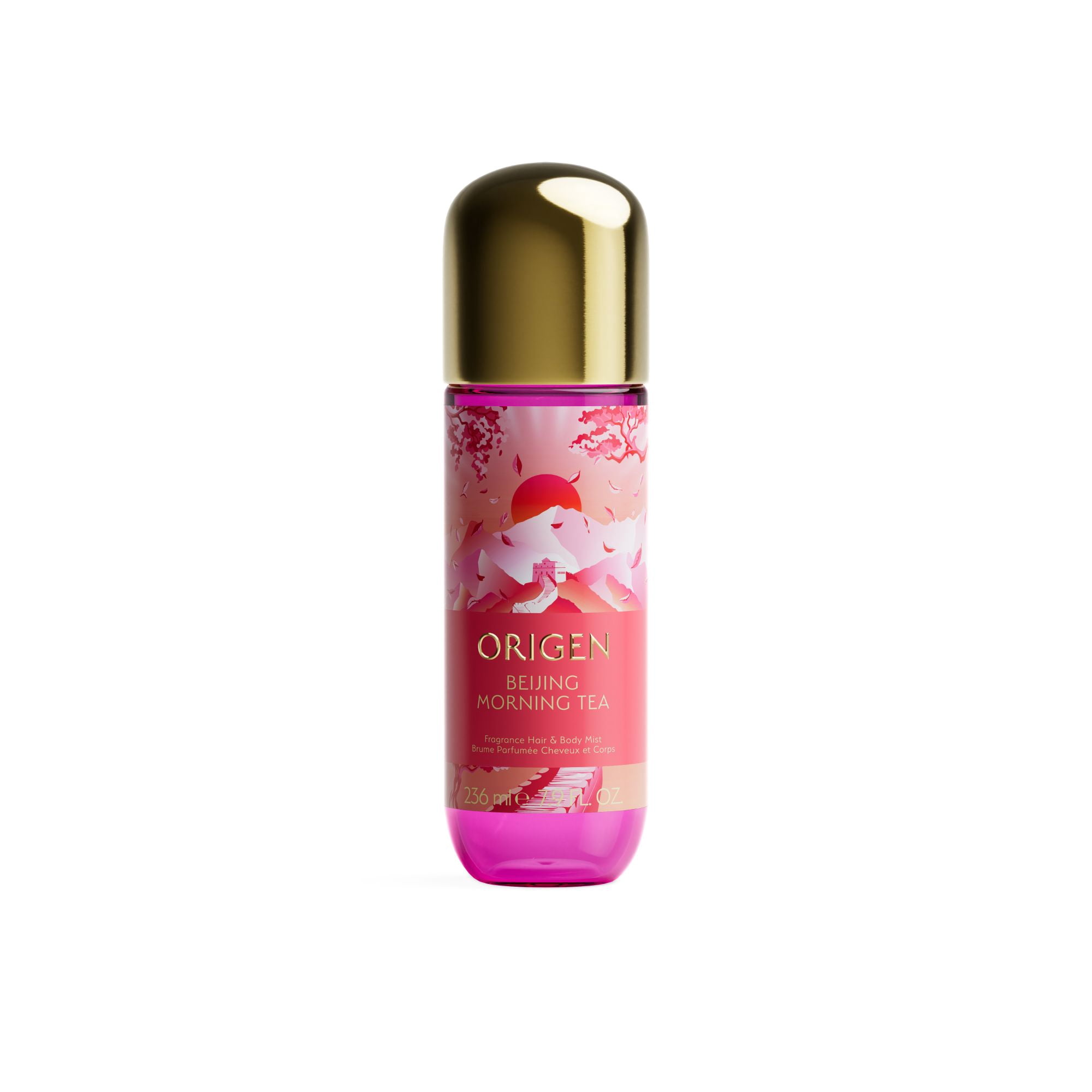 Origen Beijing Morning Tea Fragrance Mist Citrus Woody Body Spray 236ml for Women
