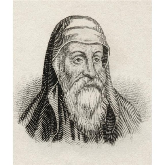 Origen or Origen Adamantius Born Circa 185 Died 254. Early Christian Scholar Poster Print