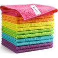Orighty Microfiber Cleaning Cloths, Pack of 12, Highly Absorbent