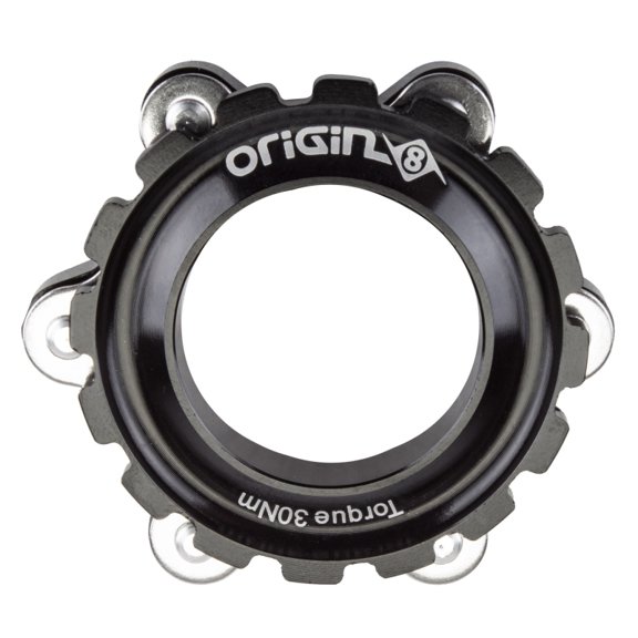 Origin-8 Disc Adapter Brake Part Or8 Disc Adapter 6h/ctr Lock Bk F/thru-axle