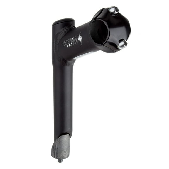 Origin8 Pro Fit MTB Quill Stem Quill 90mm 25.4mm 25 Deg Black Aluminum MTB