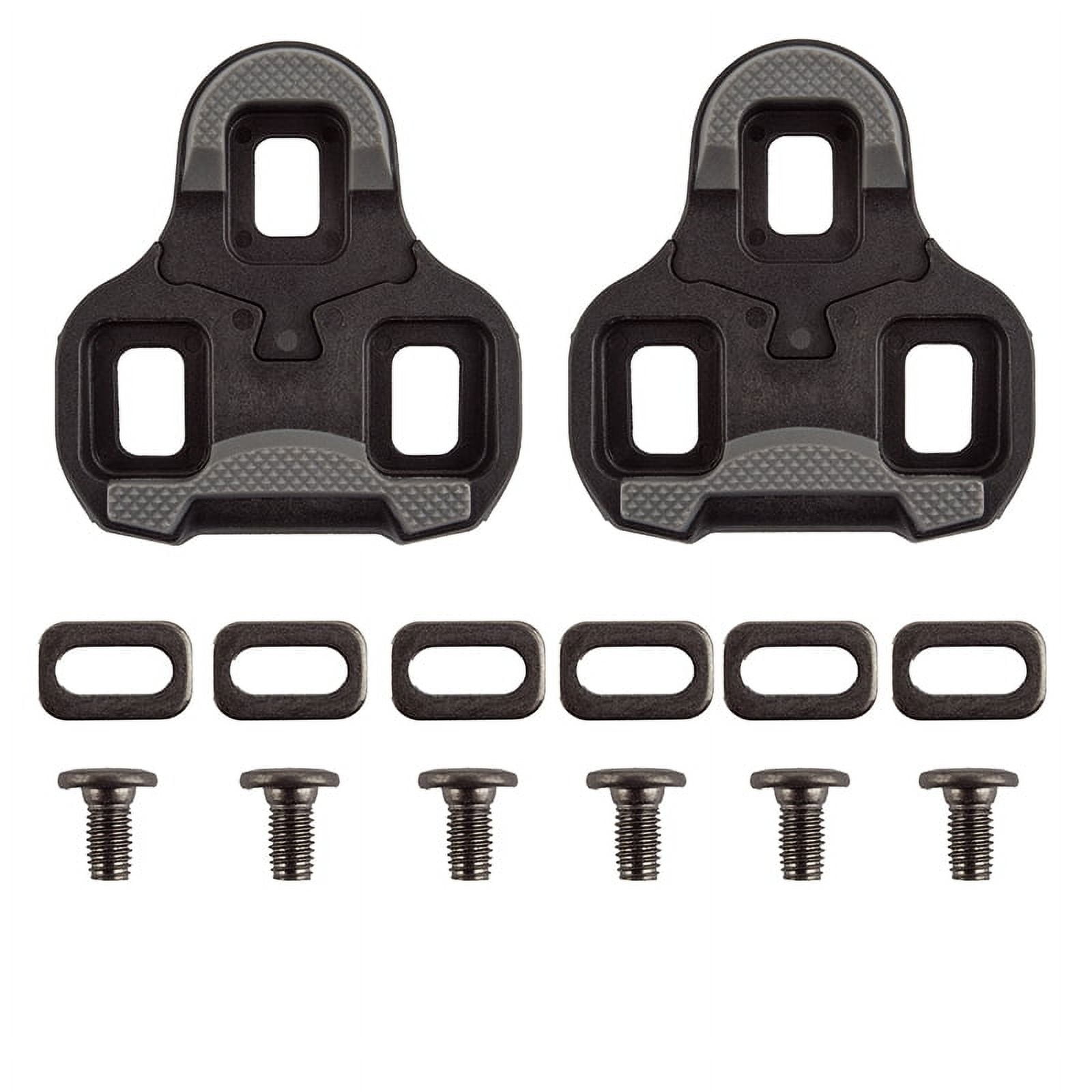 BUCKLOS KEO Cleats Replacement - Compatible With Look Road Pedals, 3 Float Options For Cycling Shoes