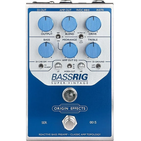 Origin Effects BassRIG Super Vintage