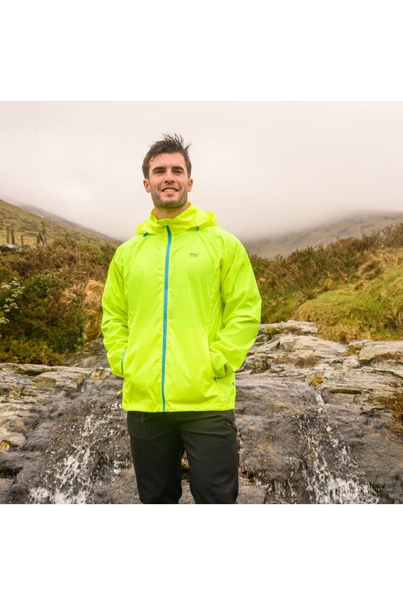 Origin Packable Waterproof Jacket - Neon - XL